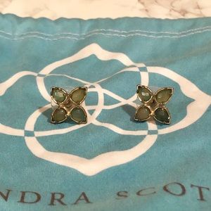 Kendra Scott Tavi Studs in Light Blue